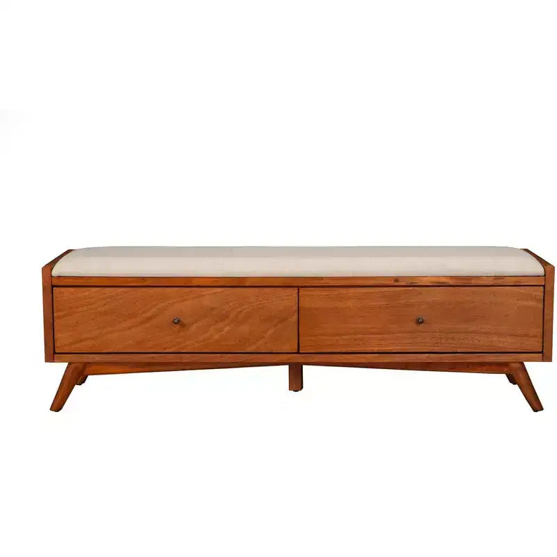 Banc moderne du milieu du siècle, Châtaigne