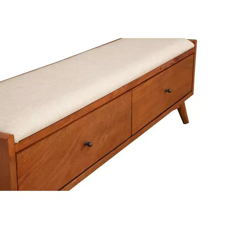 Banc moderne du milieu du siècle, Châtaigne